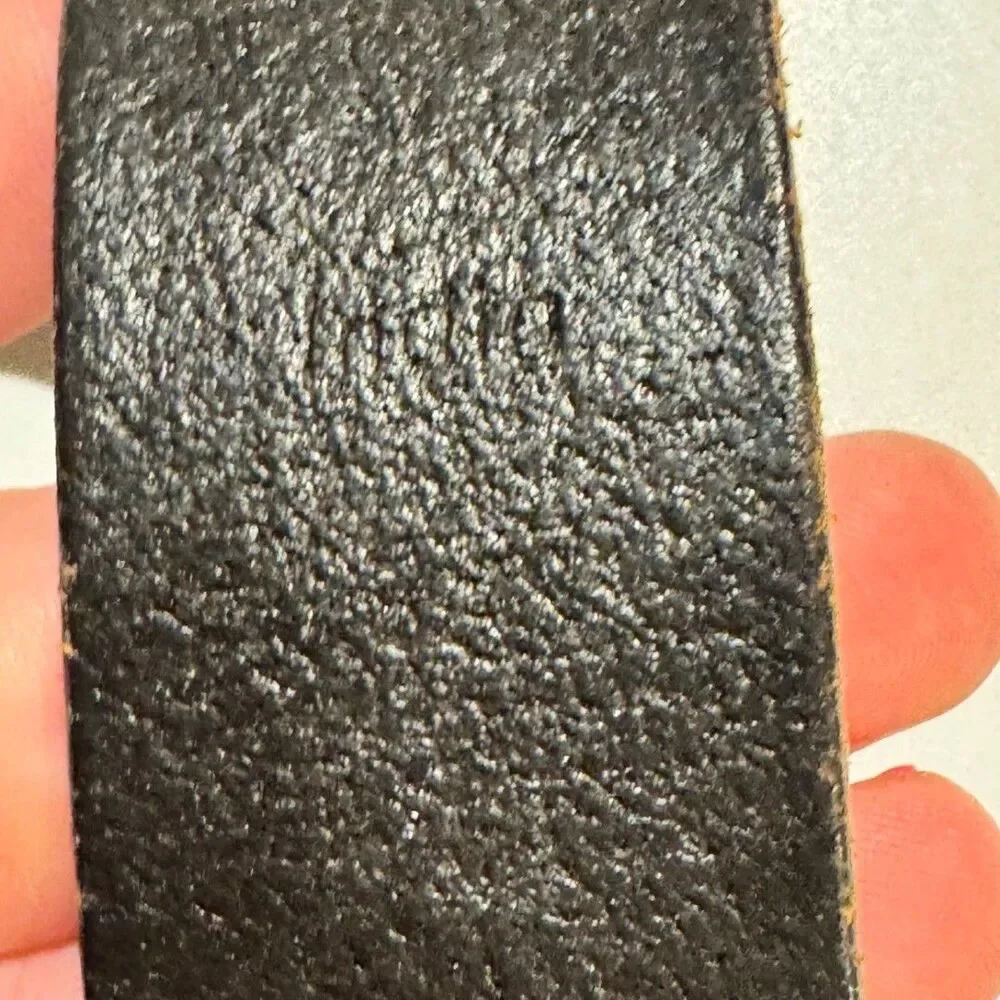 Timerland Brown Leather Mens Belt Sz 40 Distressed